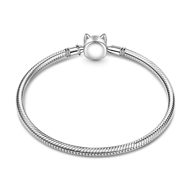 Gnoce "my best Friend" Pet Basic Snake Chain Bracelet_2