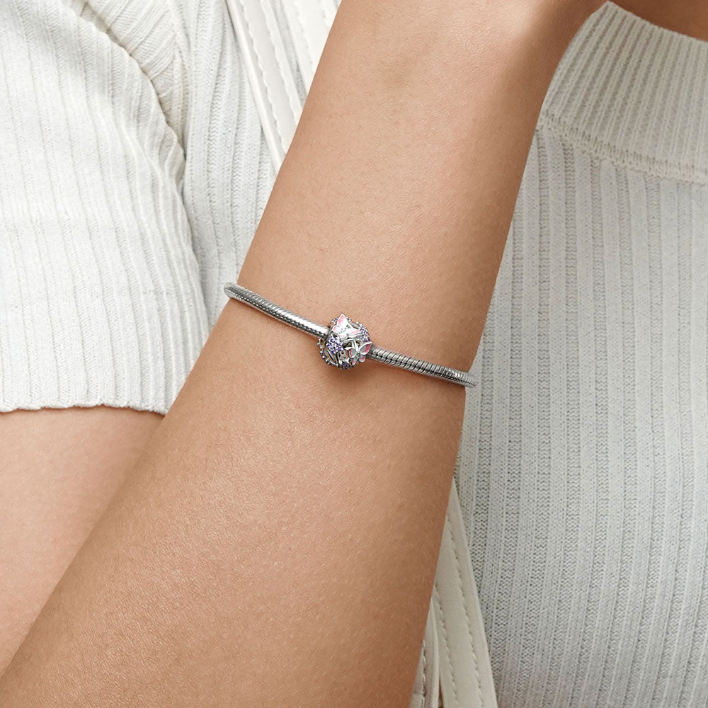 Gnoce Sparkling Butterfly Love Charm_5