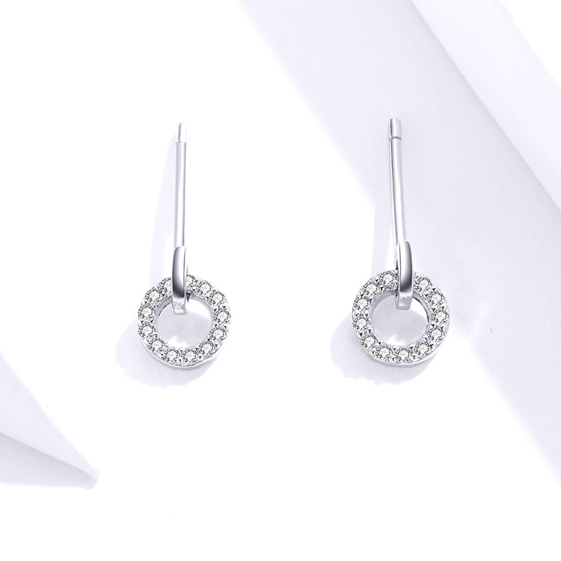 Gnoce Lucky Circle Earrings_2