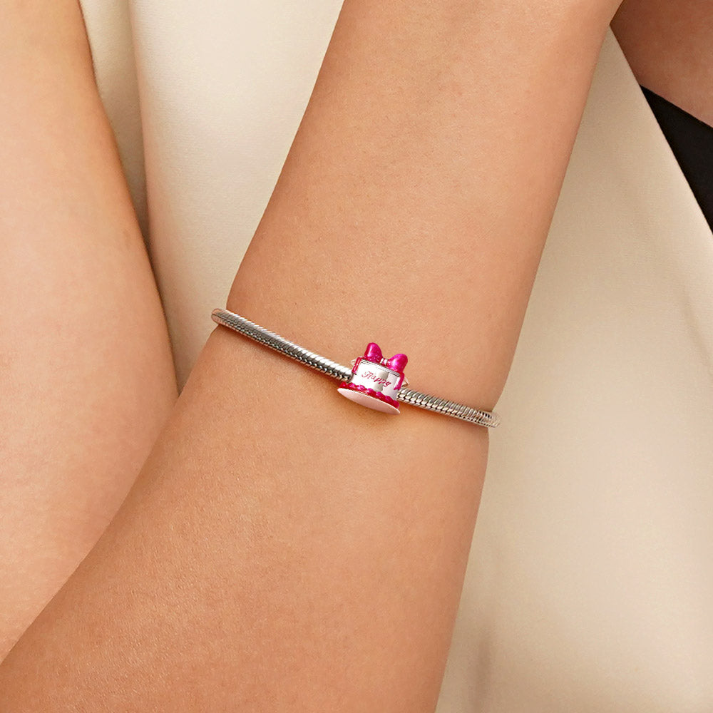 Gnoce Pink Birthday Cake Charm_5
