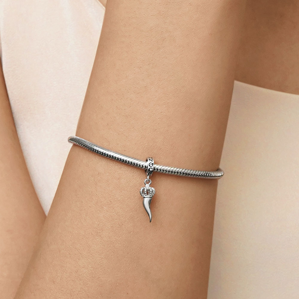 Gnoce Lucky Horn Pendant Dangle Charm_7