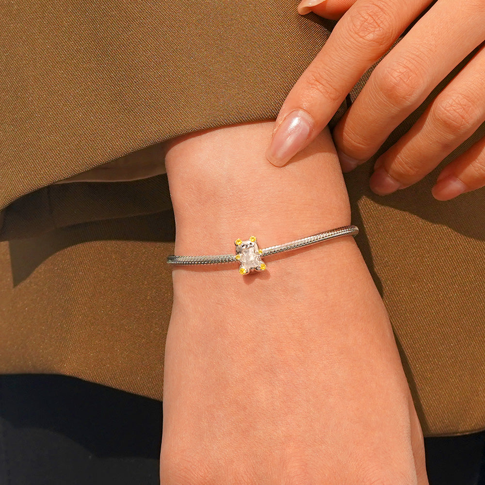 Gnoce Yellow Gummy Bear Color-changing Charm_6