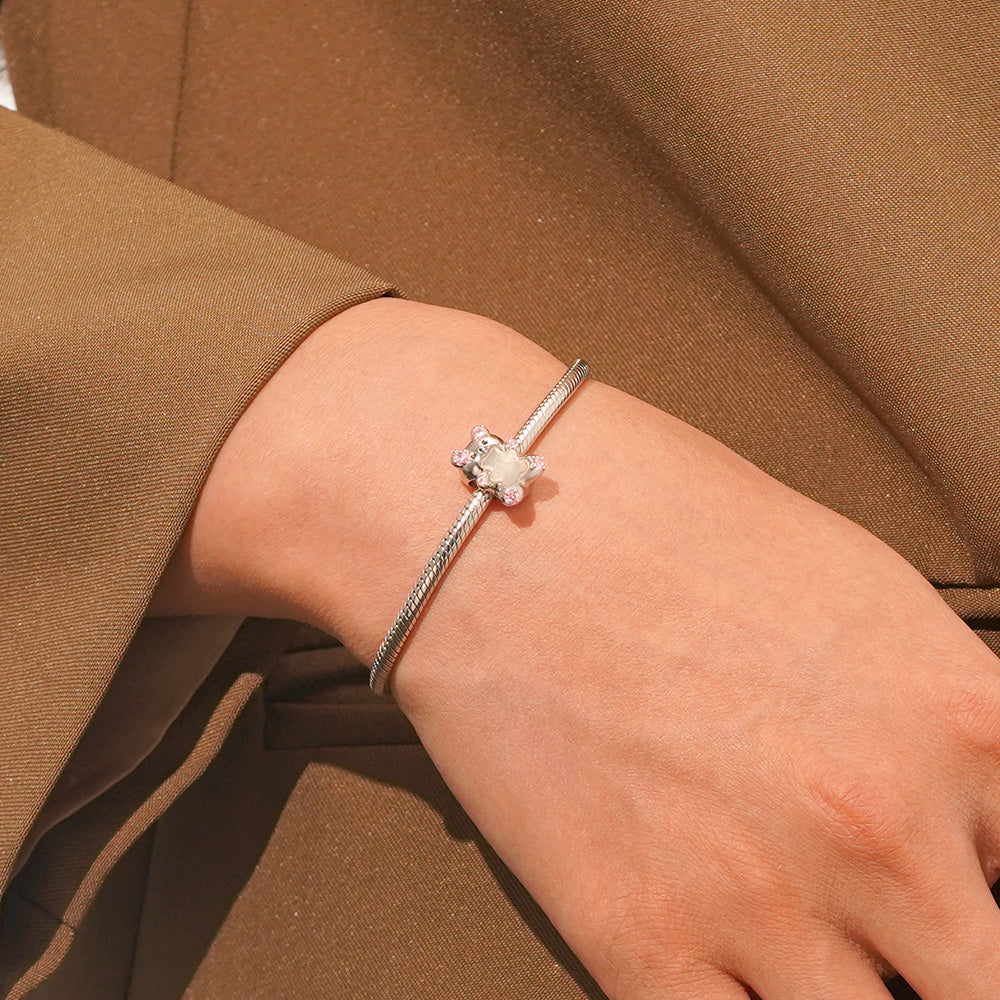 Gnoce Pink Gummy Bear Color-changing Charm_6