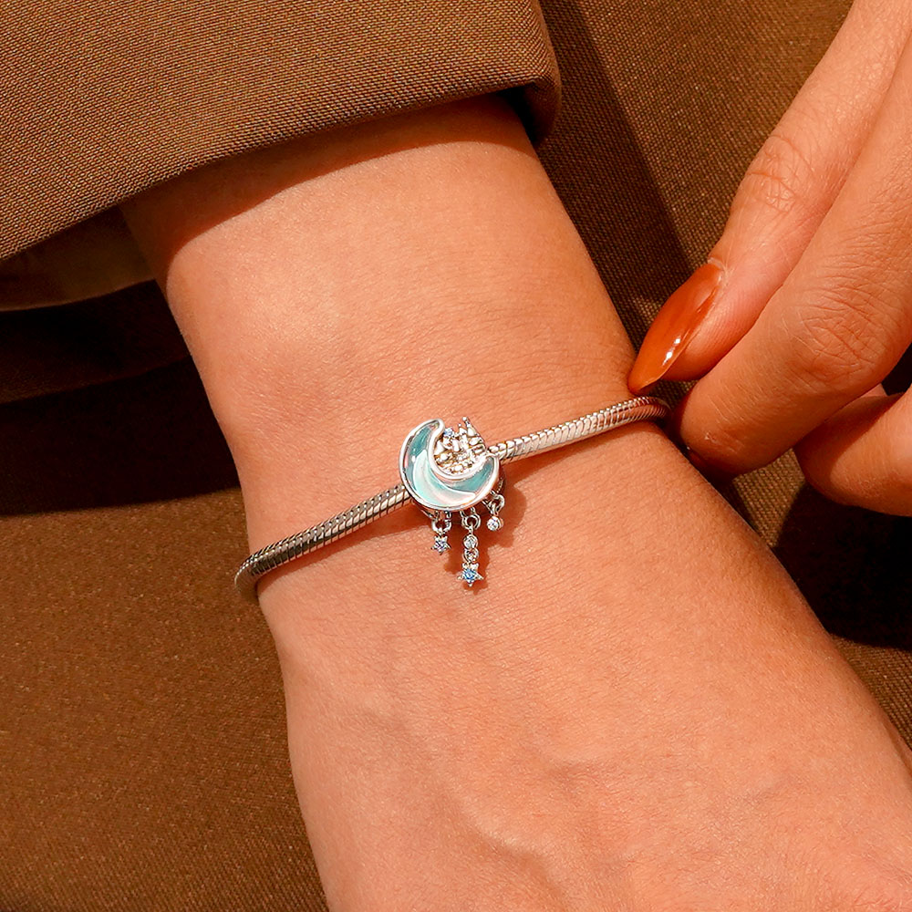 Gnoce Blue Moon Castle Little Star Charm_5