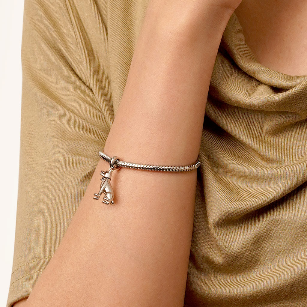 Gnoce German Shepherd Pendant Dangle Charm_6