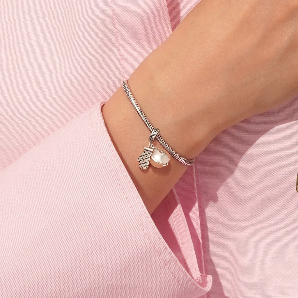 Gnoce Kitchenware Gloves & Pot Pendant Dangle Charm_6