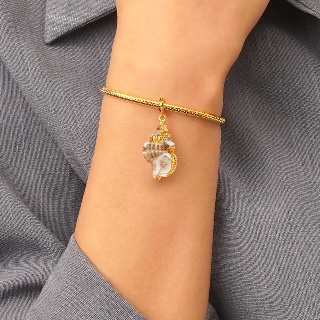Gnoce Natural Shell Conch Charm_6