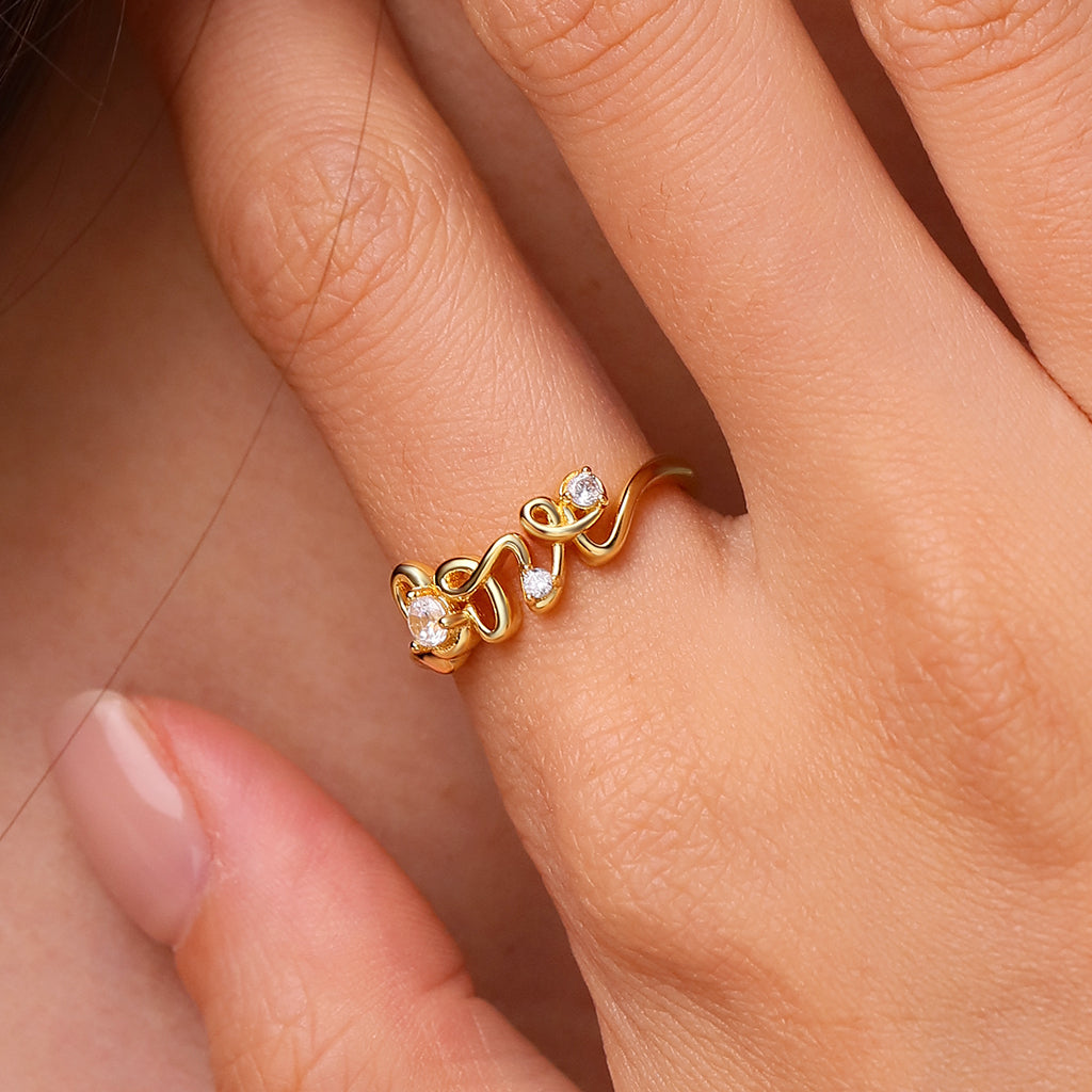 Gnoce Diamond Love Ring_5