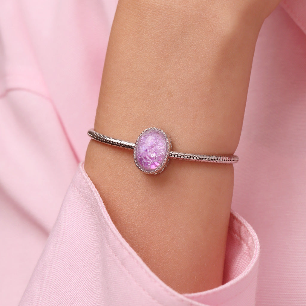 Gnoce 'Prima' Starry Sky Shining Glossy Ice Flower Charm_5