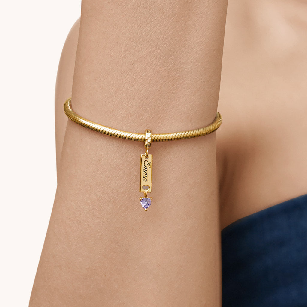 Gnoce Bar Birthstone Charm_7