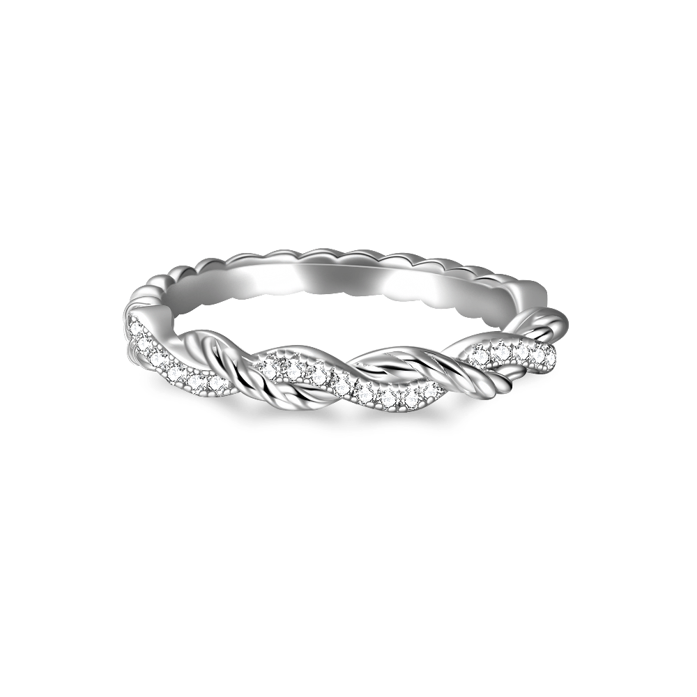 Twisted Infinity Band Ring_1