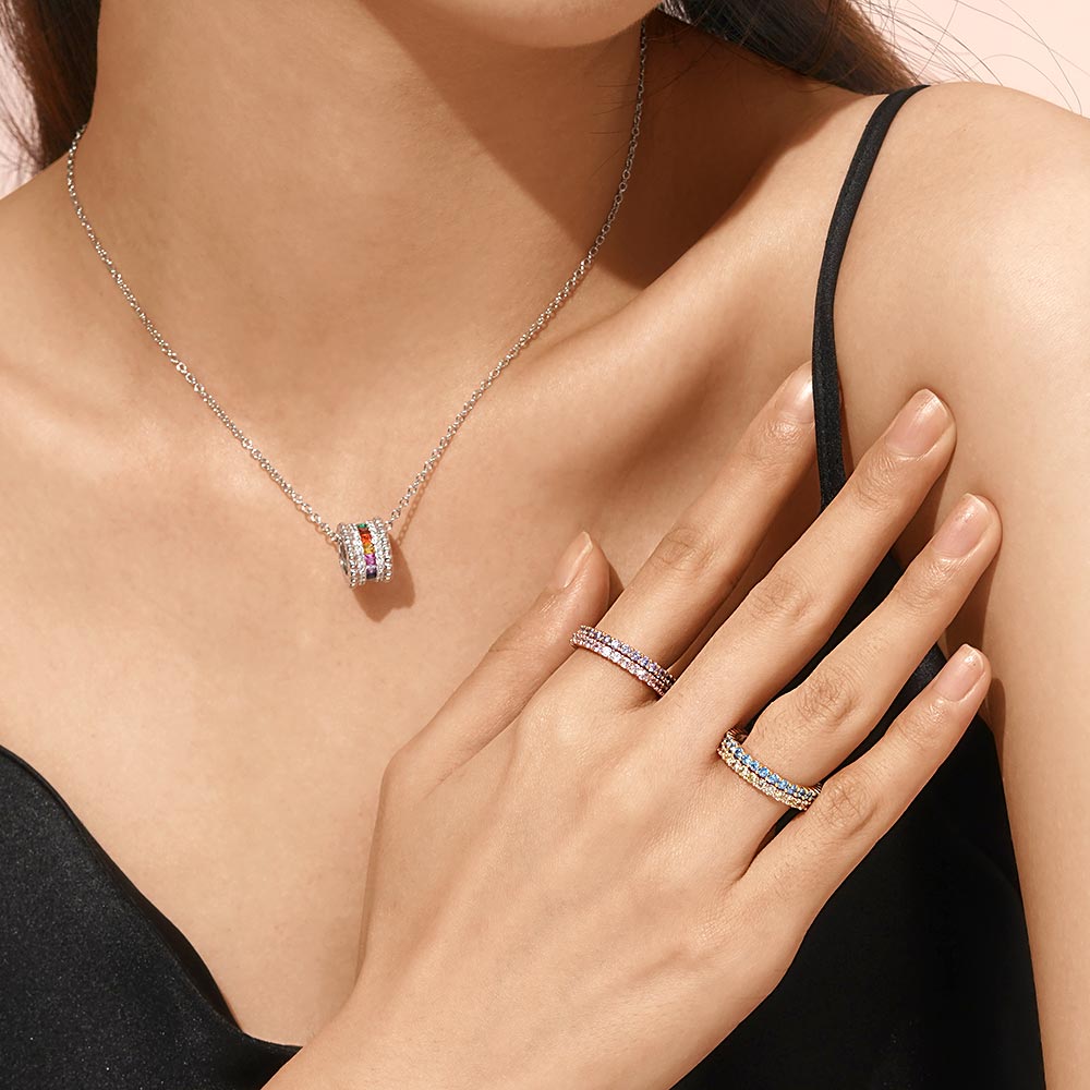 Gnoce Morganite Round-cut Statement Ring_6
