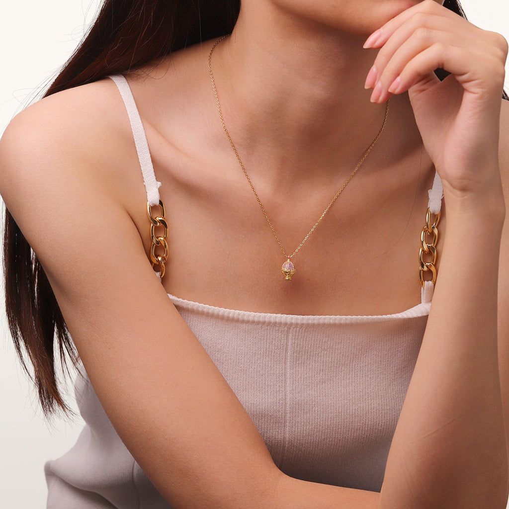 Gnoce Madoka Kaname Soul Gem Necklace_5