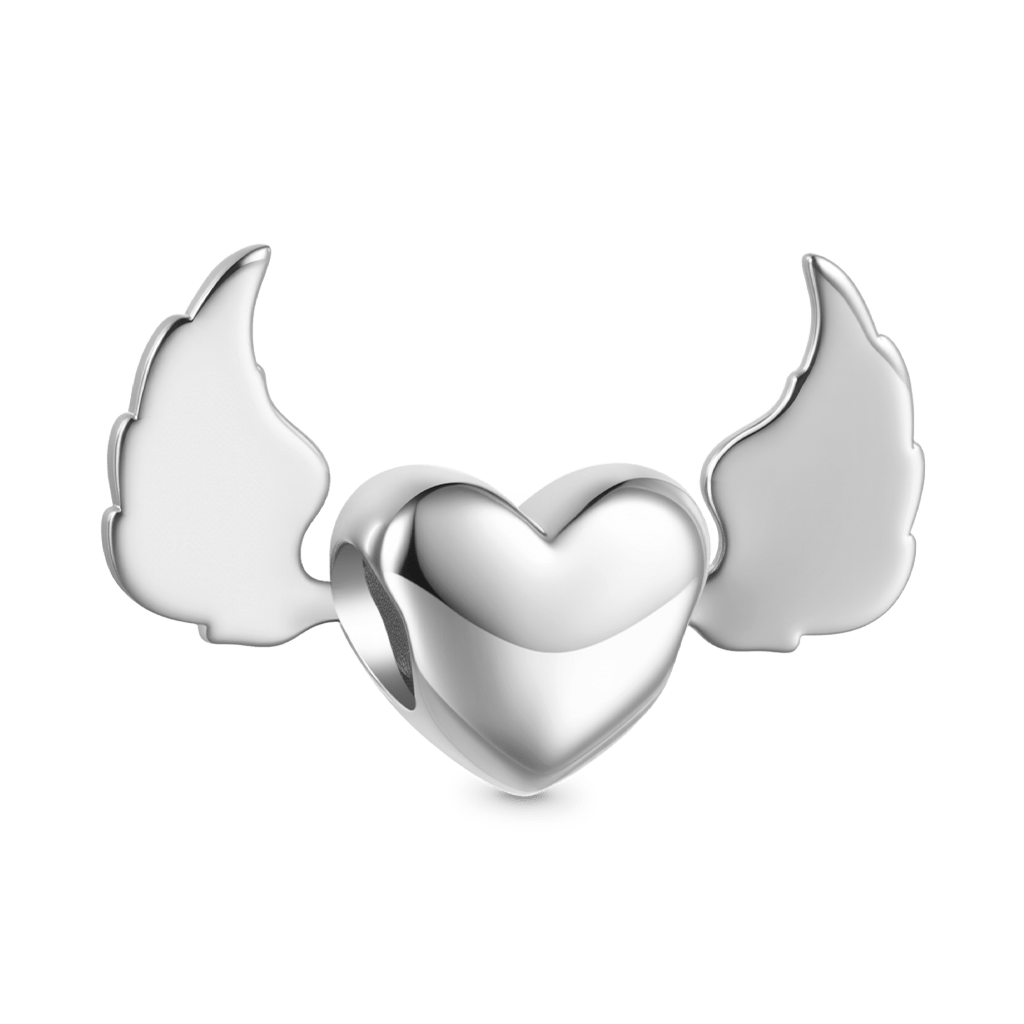 Gnoce Devil Angel Mood Glow-in-the-Dark Charm Platinum-plated Silver Blend_5