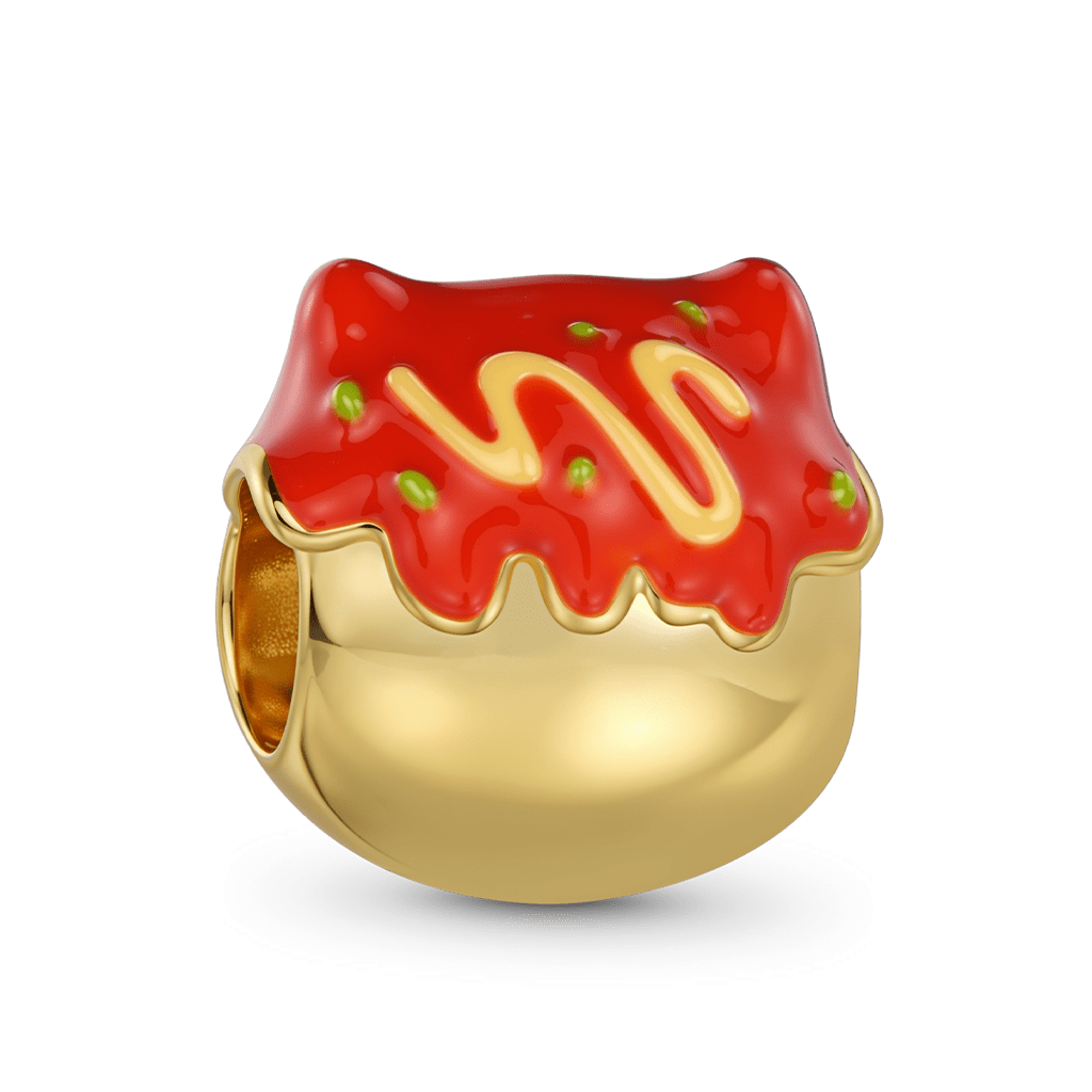 Gnoce Cat Takoyaki Charm_5