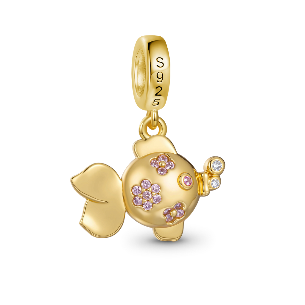 Gnoce Playful Goldfish Charm_5