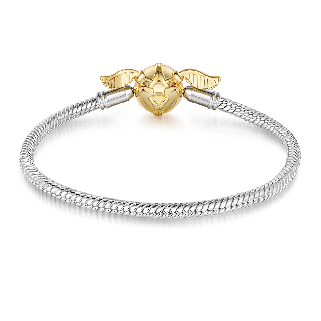 Gnoce Harry Potter Golden Snitch Basic Snake Chain Bracelet_4