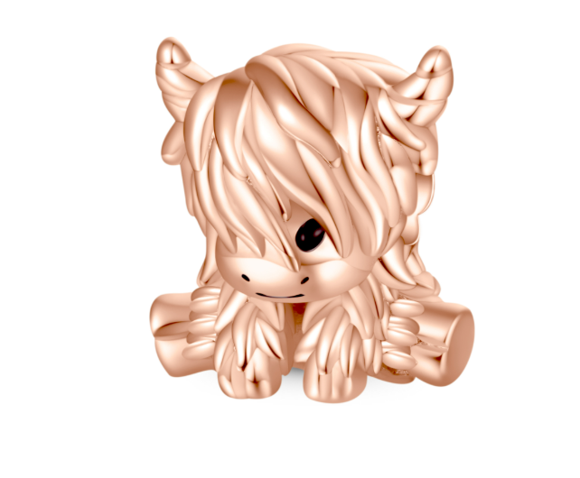 Gnoce Scottish Highland Cow Charm_1
