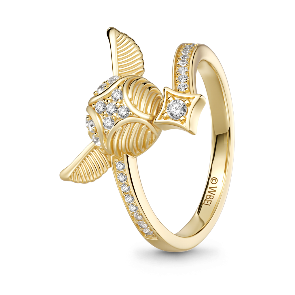 Gnoce Harry Potter Golden Snitch Ring_4