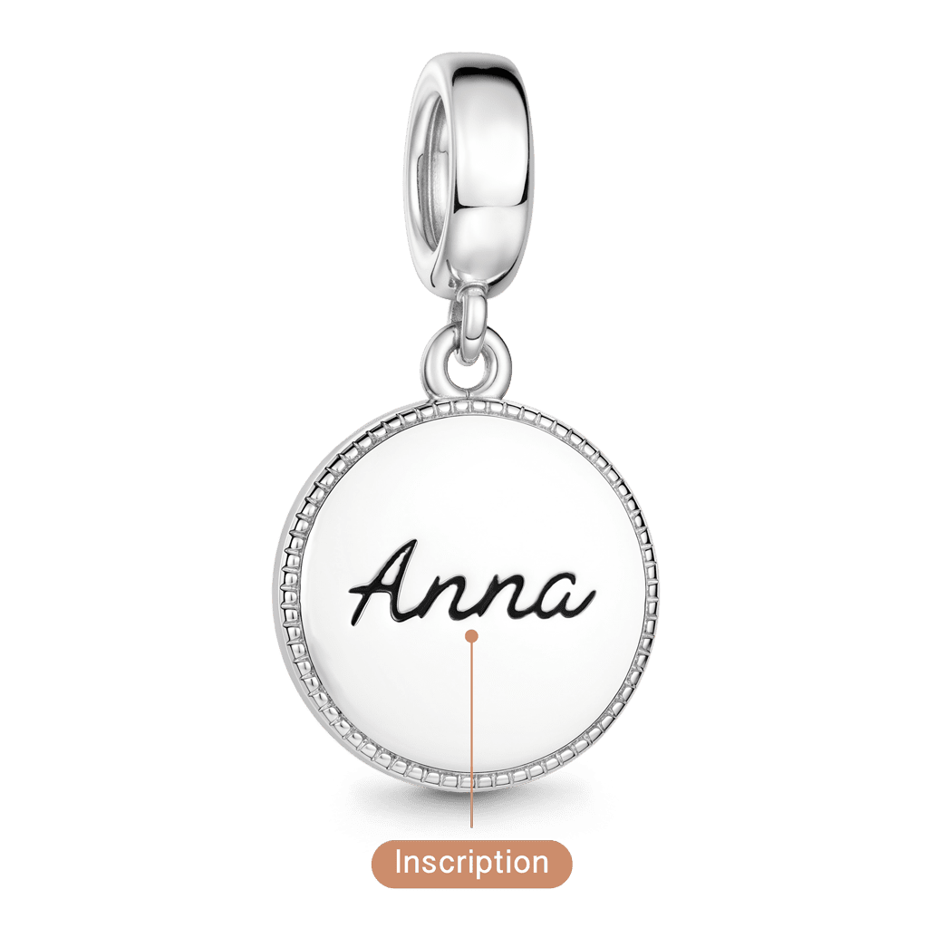Gnoce Witch’s Glow-in-the-Dark Magic Stone Charm Platinum-plated Silver Blend_6