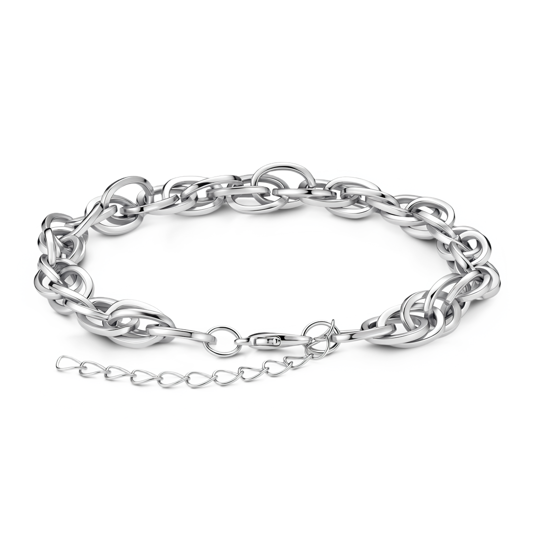 Gnoce Trendy Versatile Link Chain Bracelet_4