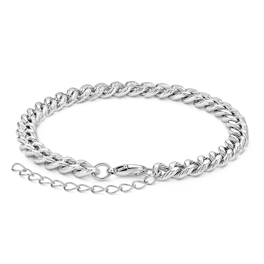 Gnoce Twisted Rope Chain Bracelet_4