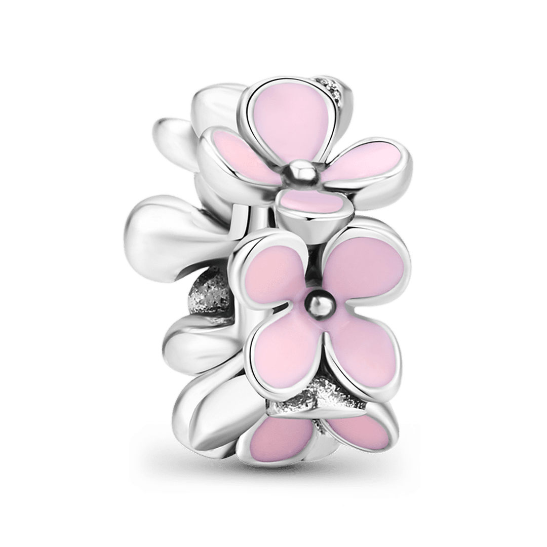 Gnoce Springtime Cherry Blossom Stopper Charm 925 Sterling Silver_5