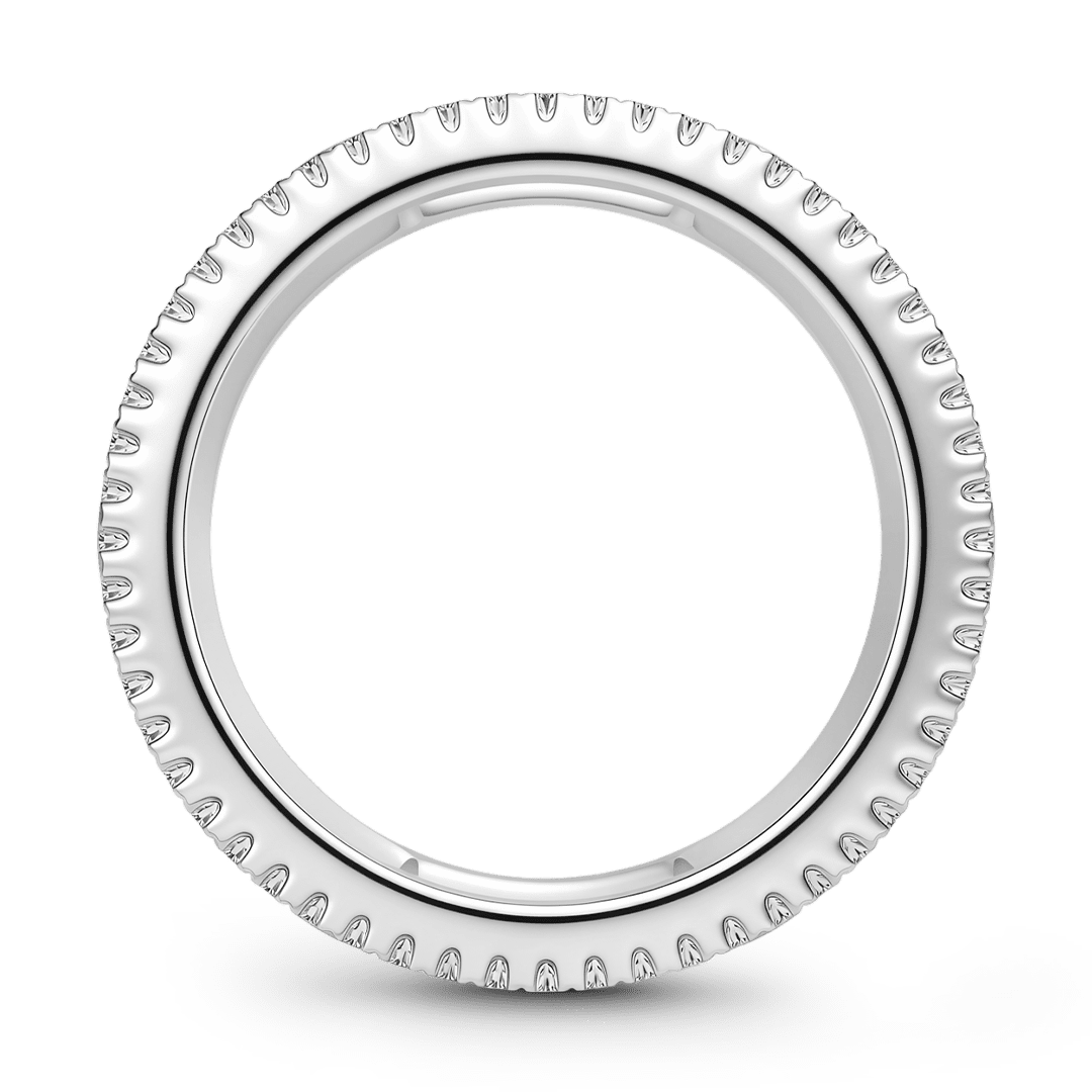 Gnoce Evil Eye Openwork Band Ring Platinum-plated Silver Blend_6