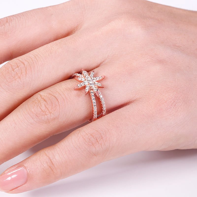 Gnoce Star CZ Ring_3