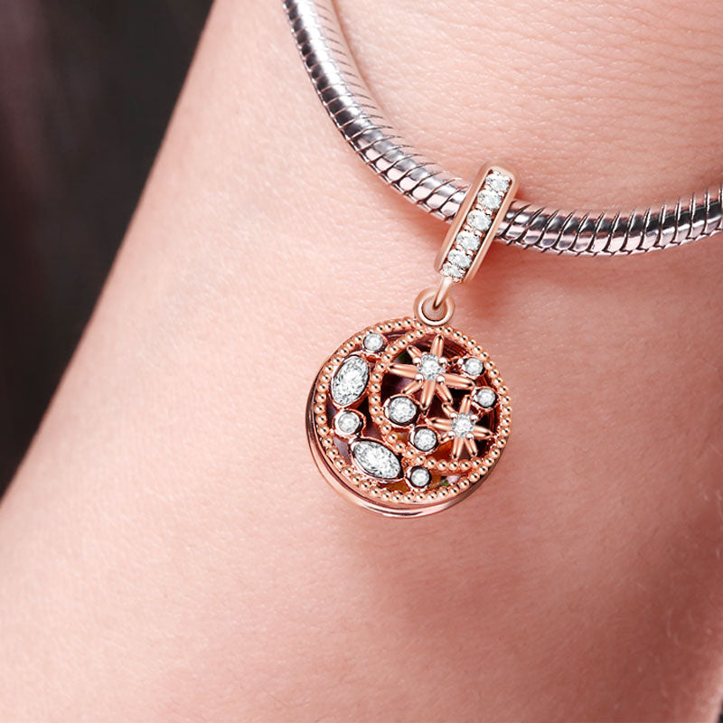 Gnoce Moon Star Engravable Photo Charm_3