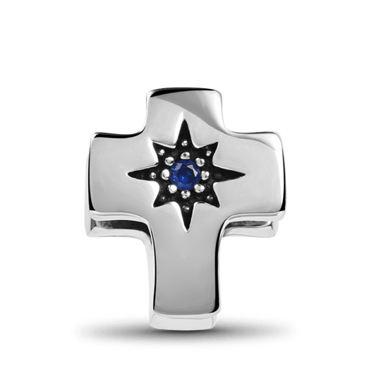 Anise Star Charm Bead Sterling Silver_1