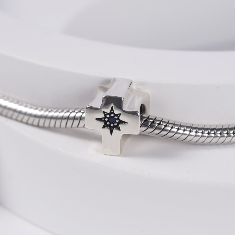 Anise Star Charm Bead Sterling Silver_2