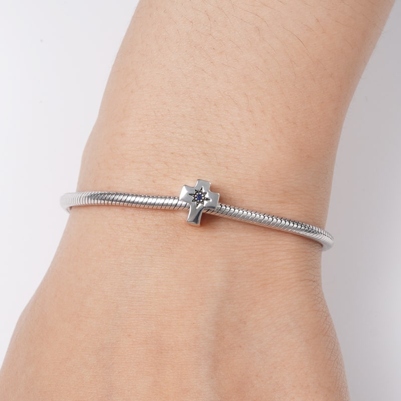 Anise Star Charm Bead Sterling Silver_3
