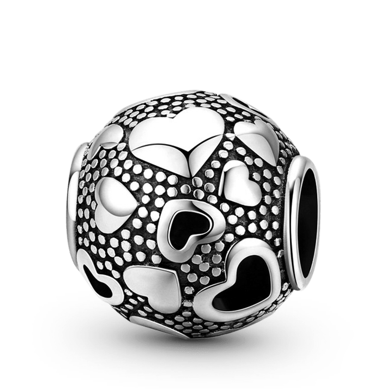 "Full of Love" Charm Bead Sterling Silver_1