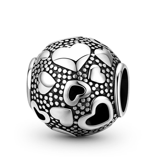 "Full of Love" Charm Bead Sterling Silver_1
