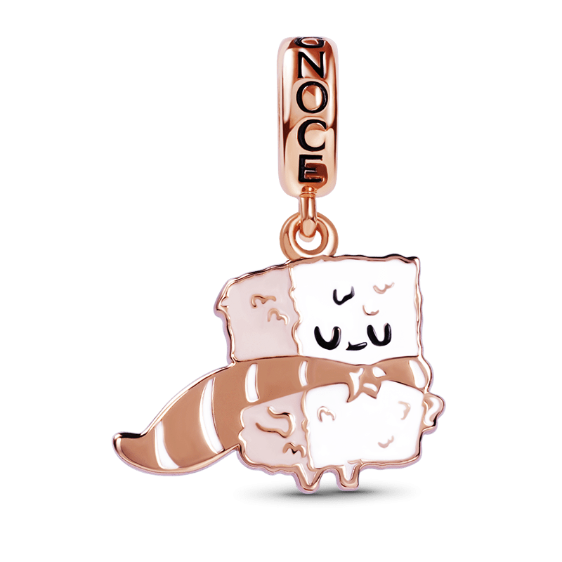 Naolito Sushi Hero Pendant Dangle Charm Sterling Silver 18K Rose Gold Plated_1
