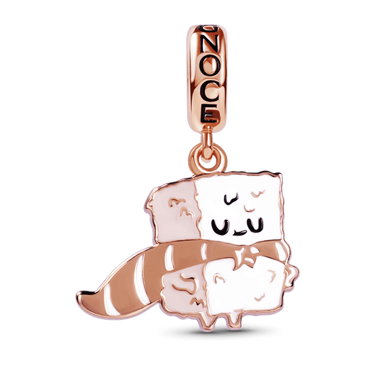 Naolito Sushi Hero Pendant Dangle Charm Sterling Silver 18K Rose Gold Plated_1