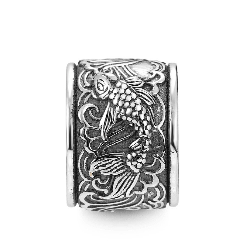 Lucky Koi Fish Men's Charm_1