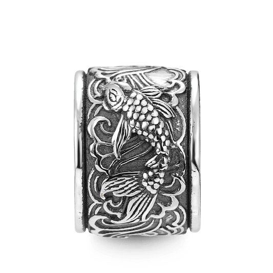 Lucky Koi Fish Men's Charm_1