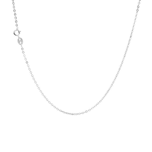 O Shaped Chain 925 Sterling Silver Necklace_1