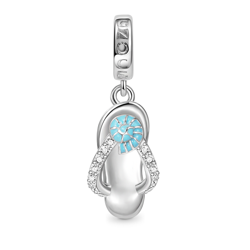 Gnoce Summer Flip-flops Shoes Pendant Charm_1