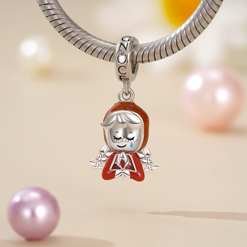 Gnoce A Little Match Girl Pendant Dangle Charm_3
