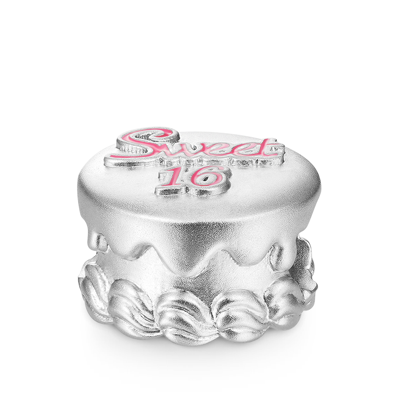 Gnoce "Sweet 16" Birthday Cake Charm_2
