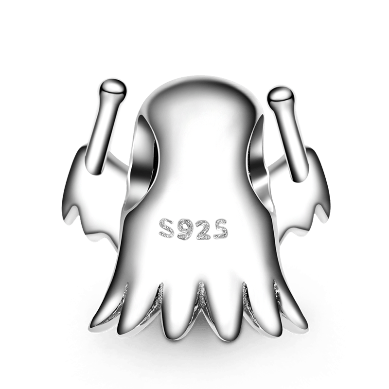Gnoce Halloween Ghost Band Drummer Charm_2