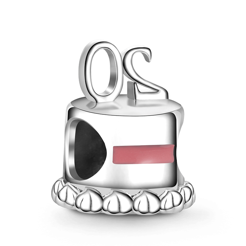 Gnoce Happy "20th Birthday Cake" with Bow Tie Charm_2