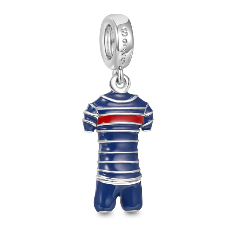 Gnoce France Football Team Jerseys Pendant Dangle Charm_2