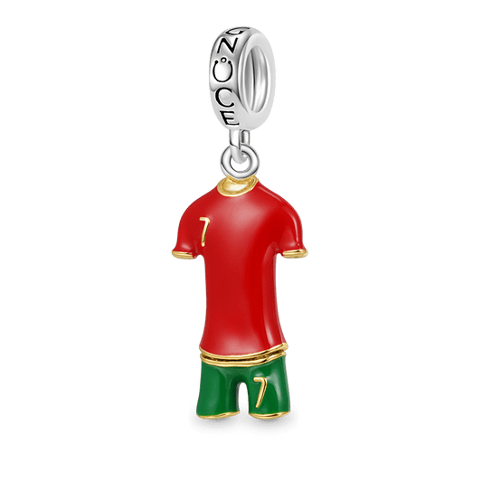 Gnoce Football Star Jerseys Pendant Dangle Charm_1