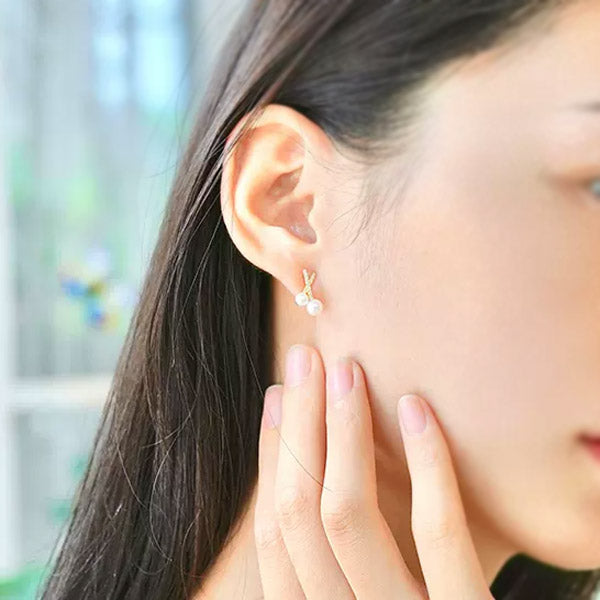 Gnoce Pearl Stud Earrings_3