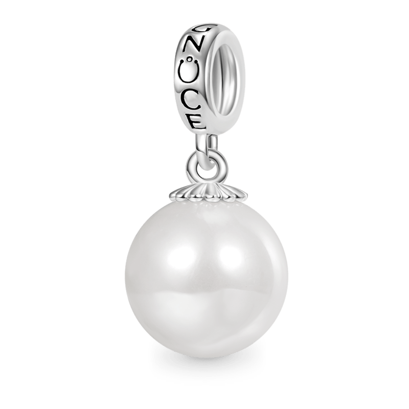 Gnoce Elegant Natural Pearl Pendant Dangle Charm_1