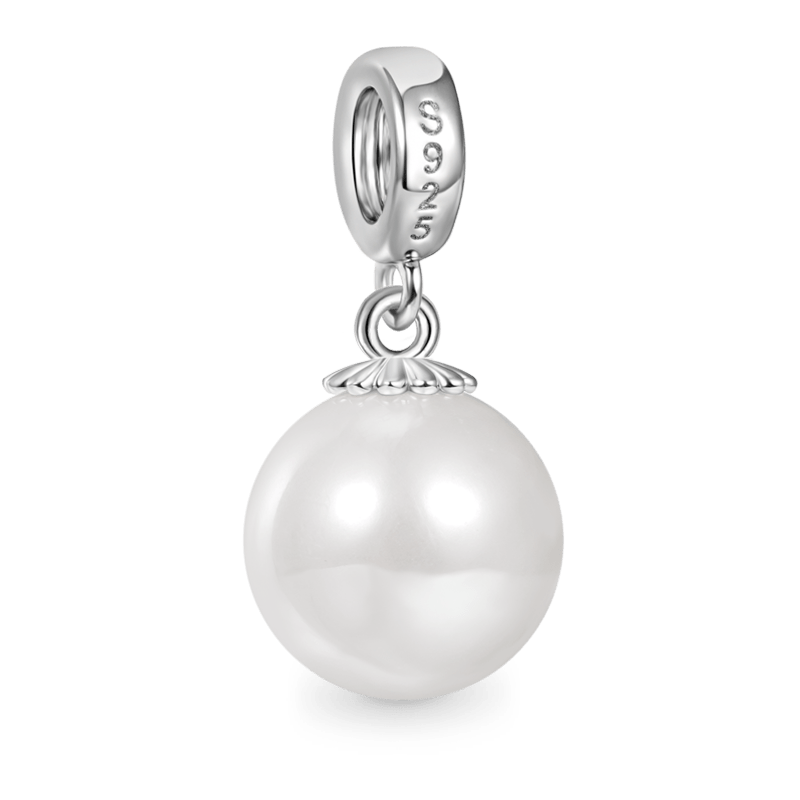 Gnoce Elegant Natural Pearl Pendant Dangle Charm_2